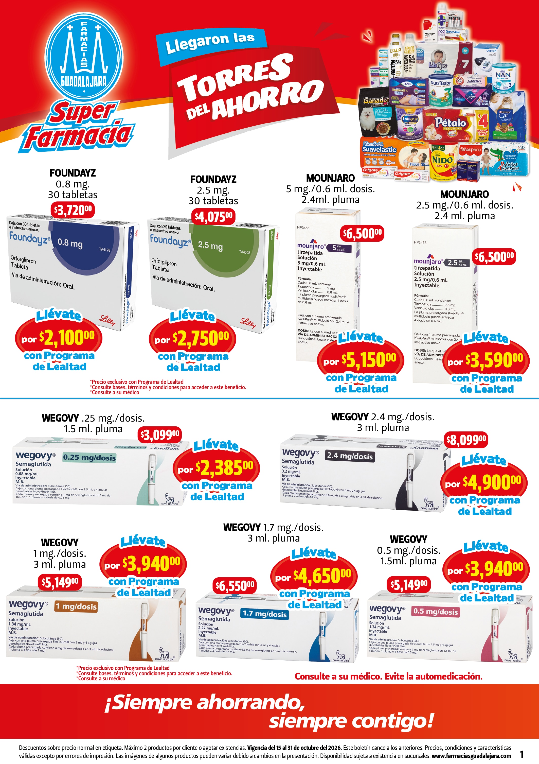 Bolet&iacute;n de Ofertas